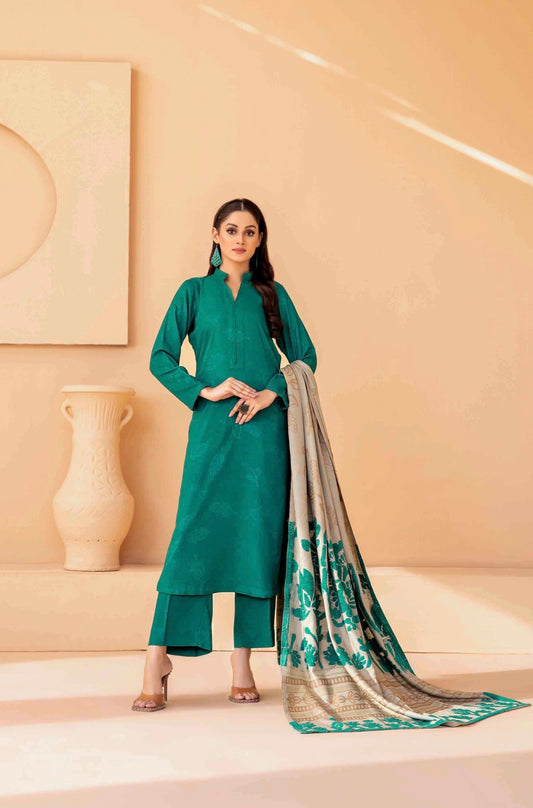 Peach Leather Suit 3pc