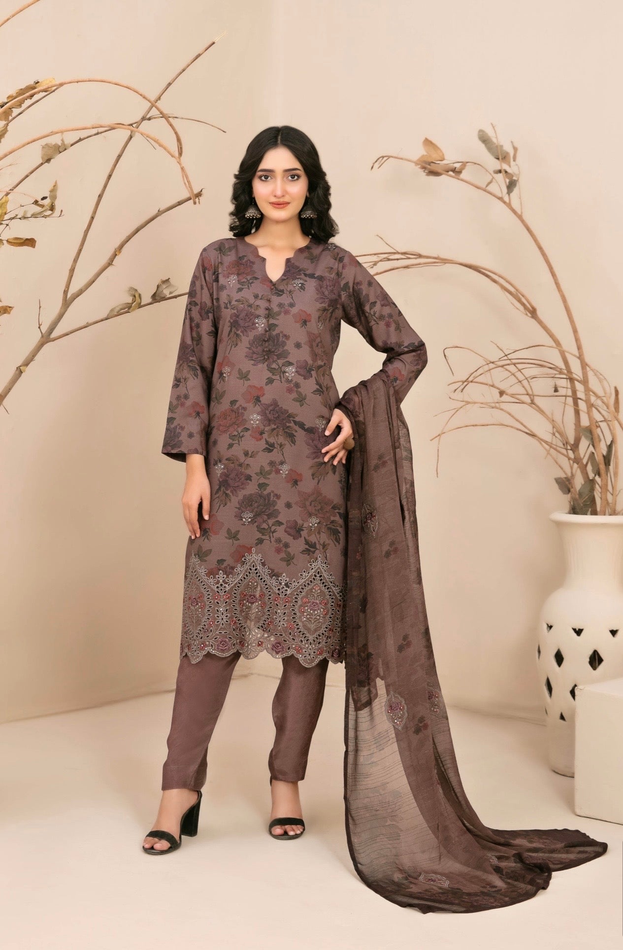 Premium Slub Linen Suit 3pc