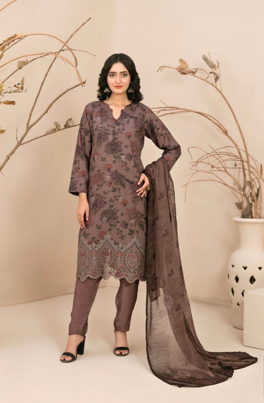 Premium Slub Linen Suit 3pc