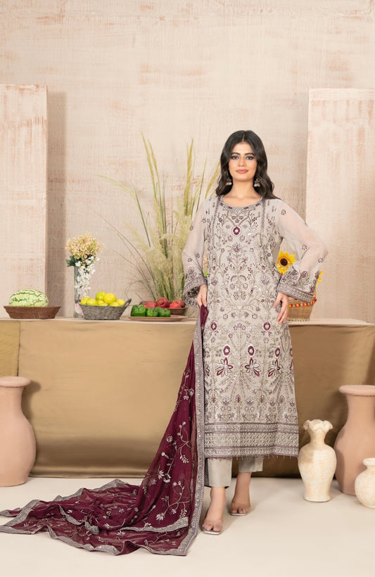 Luxury Chiffion Suit 3pc