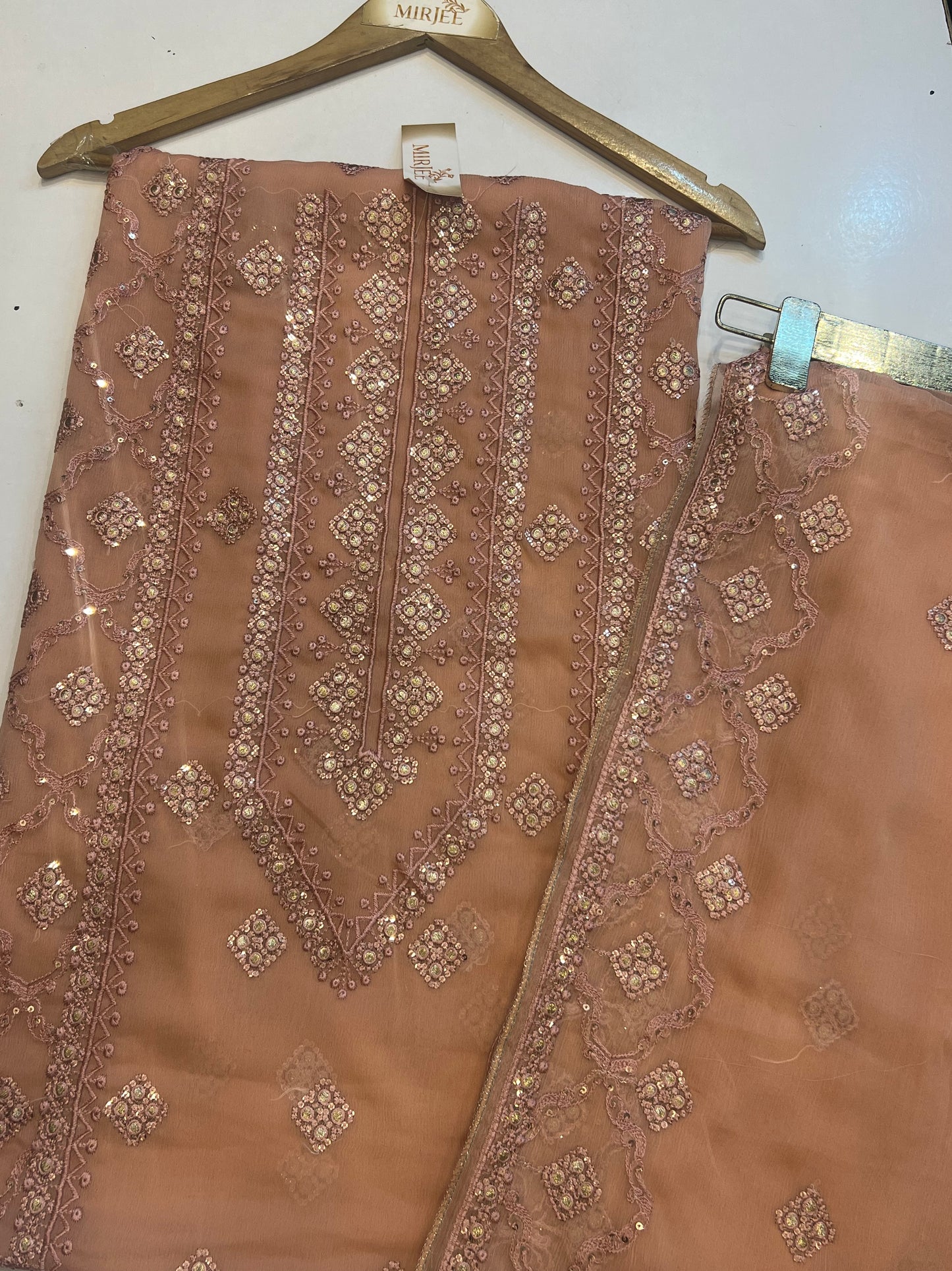 Bareeze Chiffion Suits 4pc