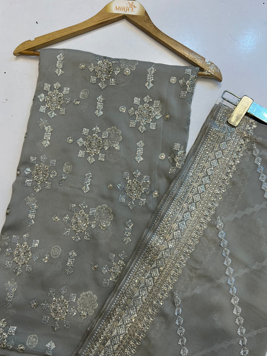 Bareeze Chiffion Suits 4pc