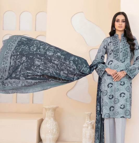 Printed Staple Suit 3pc