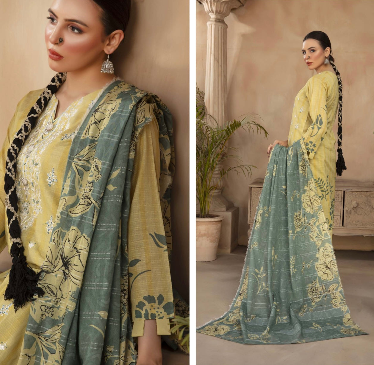 Embroidered Lawn 3pc