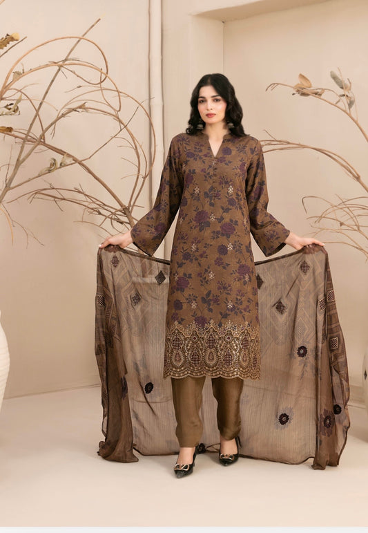 Premium Slub Linen Suit 3pc