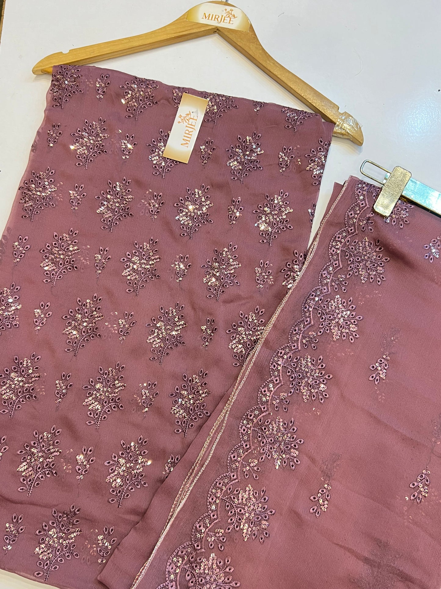 Bareeze Chiffion Suits 4pc