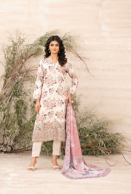 Luxury Zarri Chikankari Suit 3pc