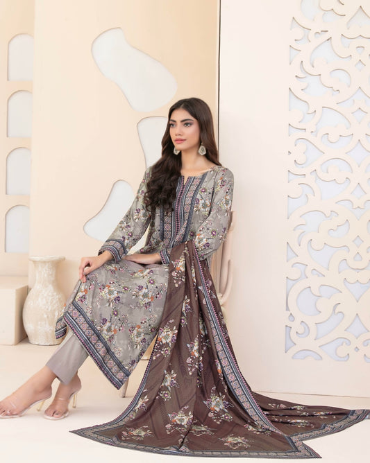 Printed Staple Suit 3pc