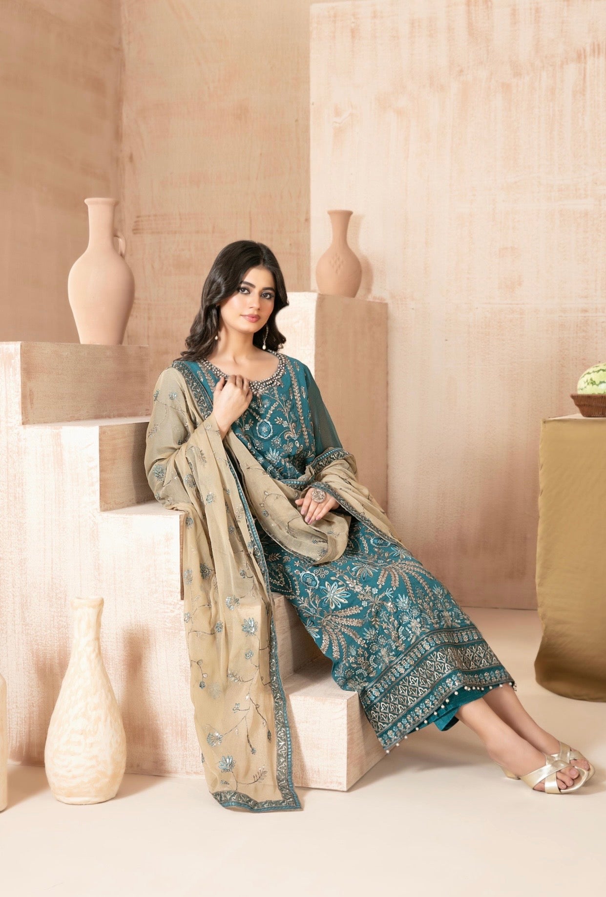 Luxury Chiffion Suit 3pc