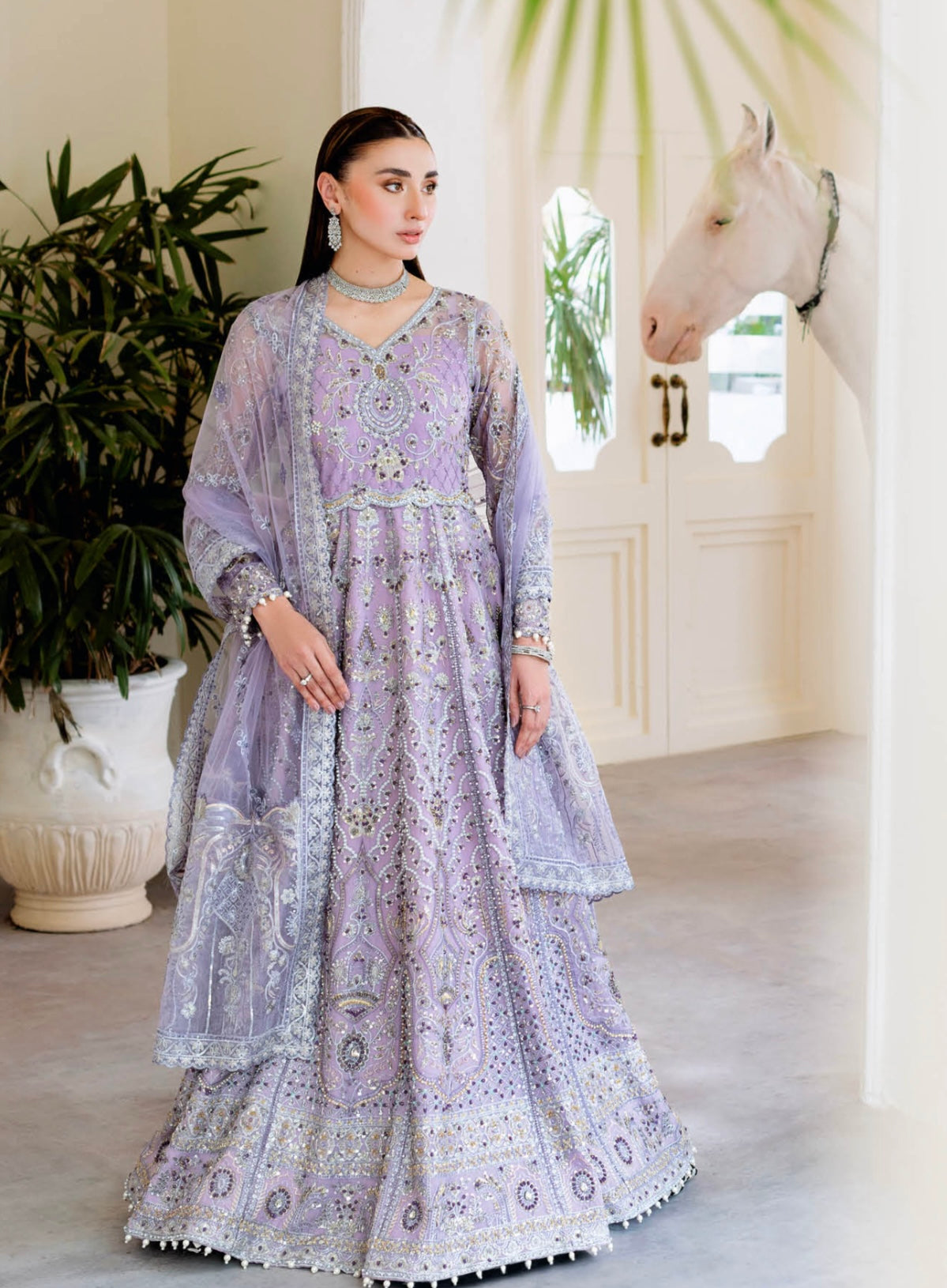 Hand-Embellished Suit 3pc