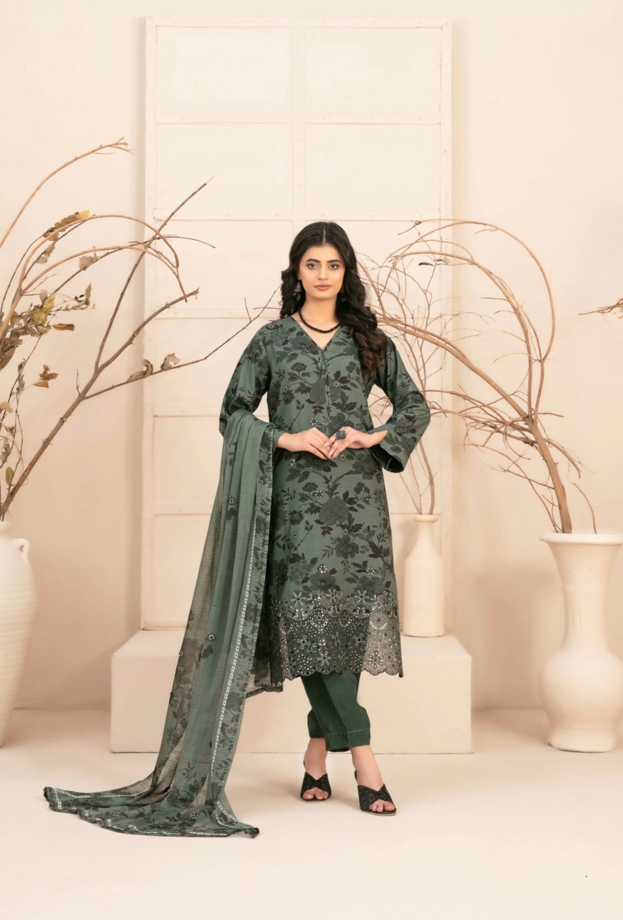 Premium Slub Linen Suit 3pc