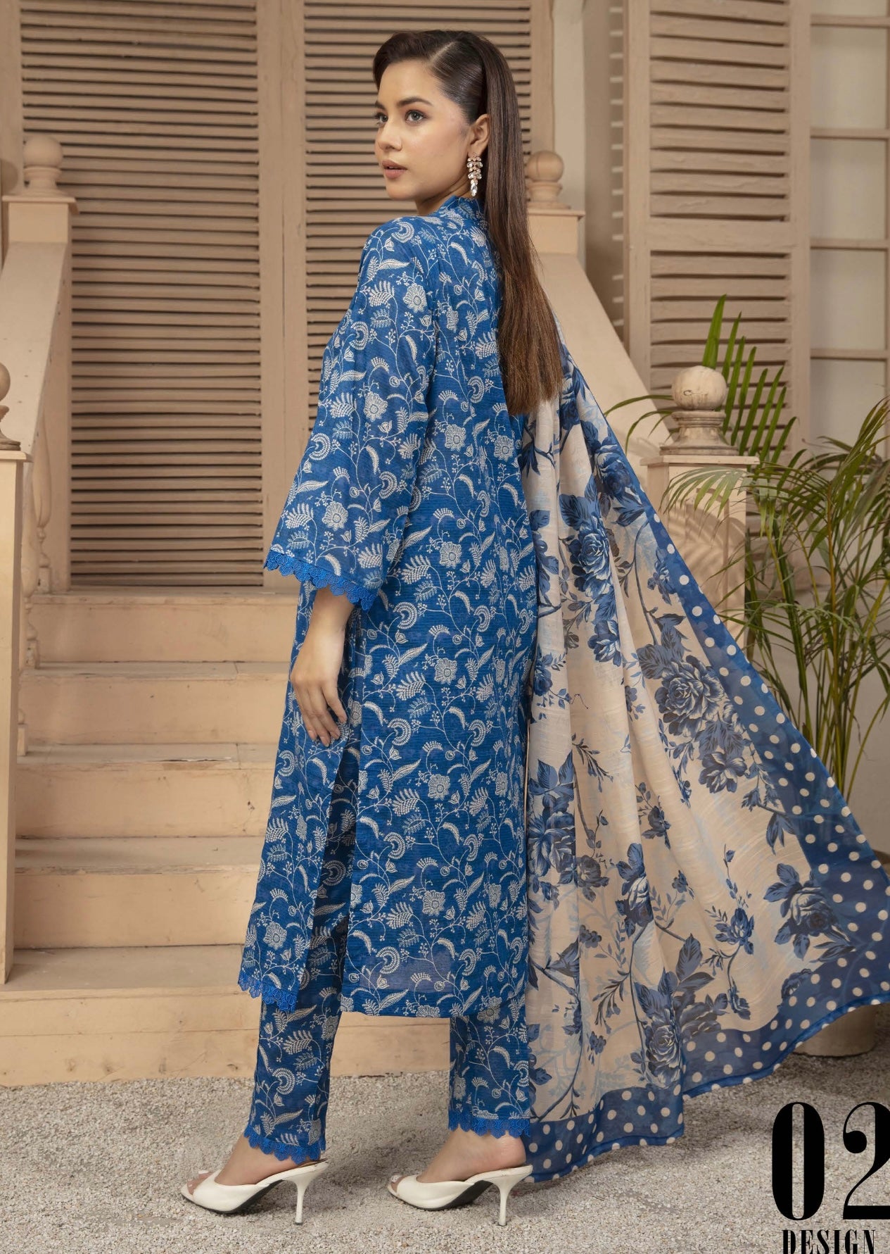 Bana Dora Lawn 3pc