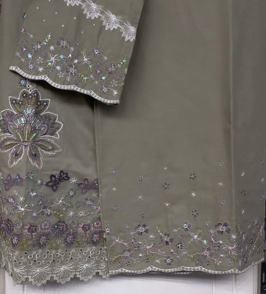 Luxury Farshi Shalwar Style 3pc Suit