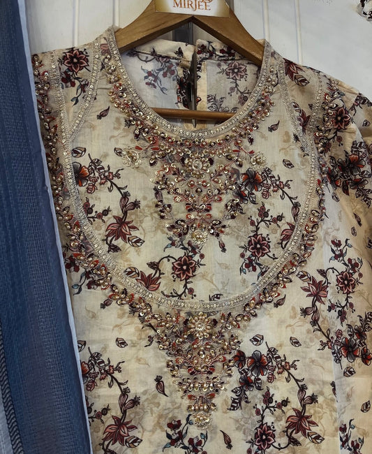 Luxury Printed Co-ords 3pc Suit