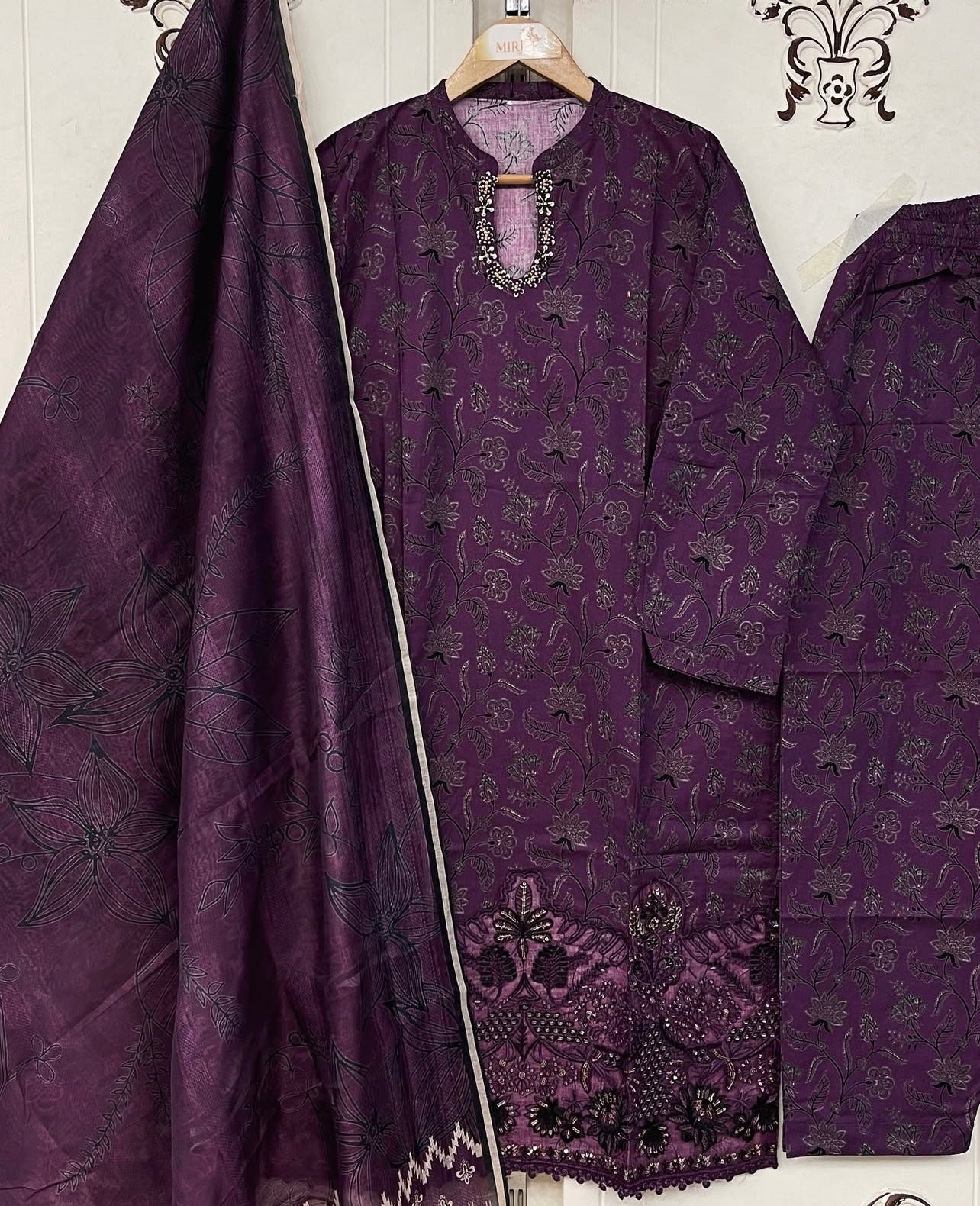 Luxury Printed Co-ords 3pc Suit