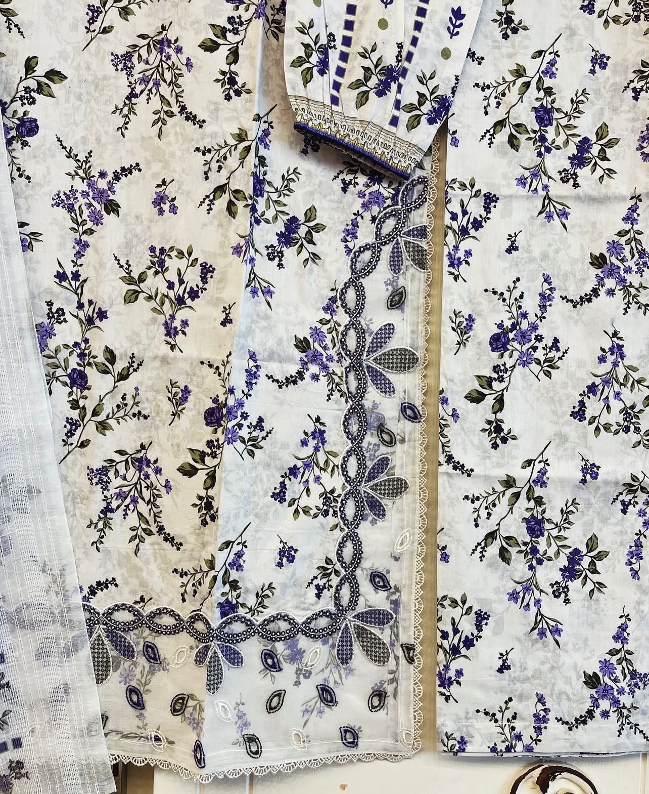 Luxury Printed Co-ords 3pc Suit