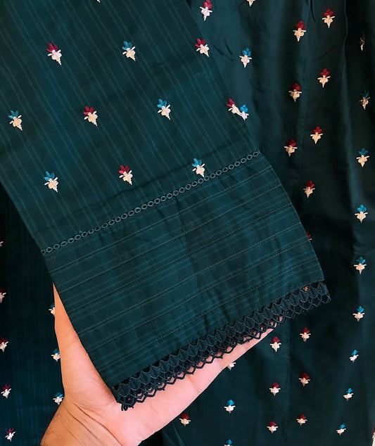 Luxury Embroidered 3pc Suit