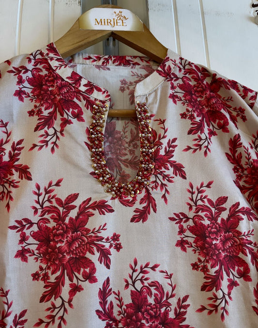 Luxury Printed Co-ords 3pc Suit