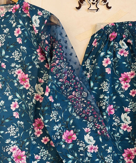 Luxury Printed Co-ords 3pc Suit