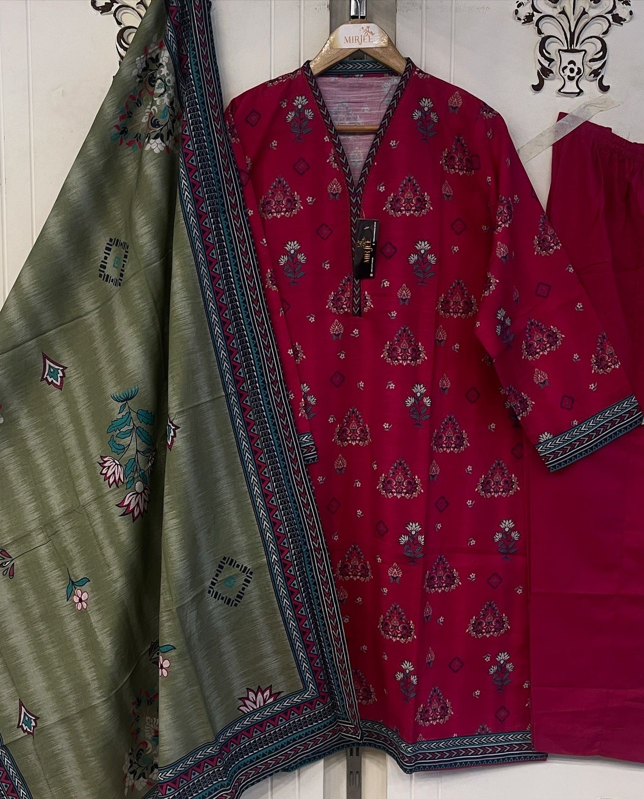 Printed Co-ords 3pc Suit