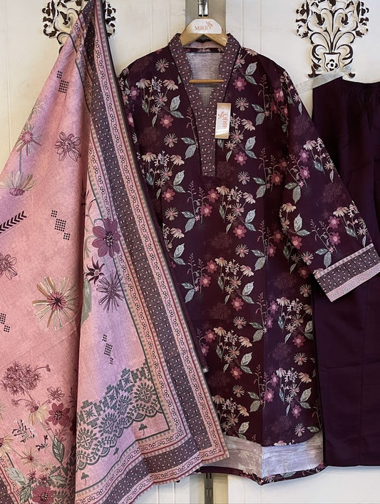 Printed Co-ords 3pc Suit