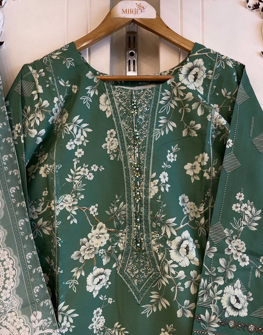 Luxury Embroidered 3pc Suit