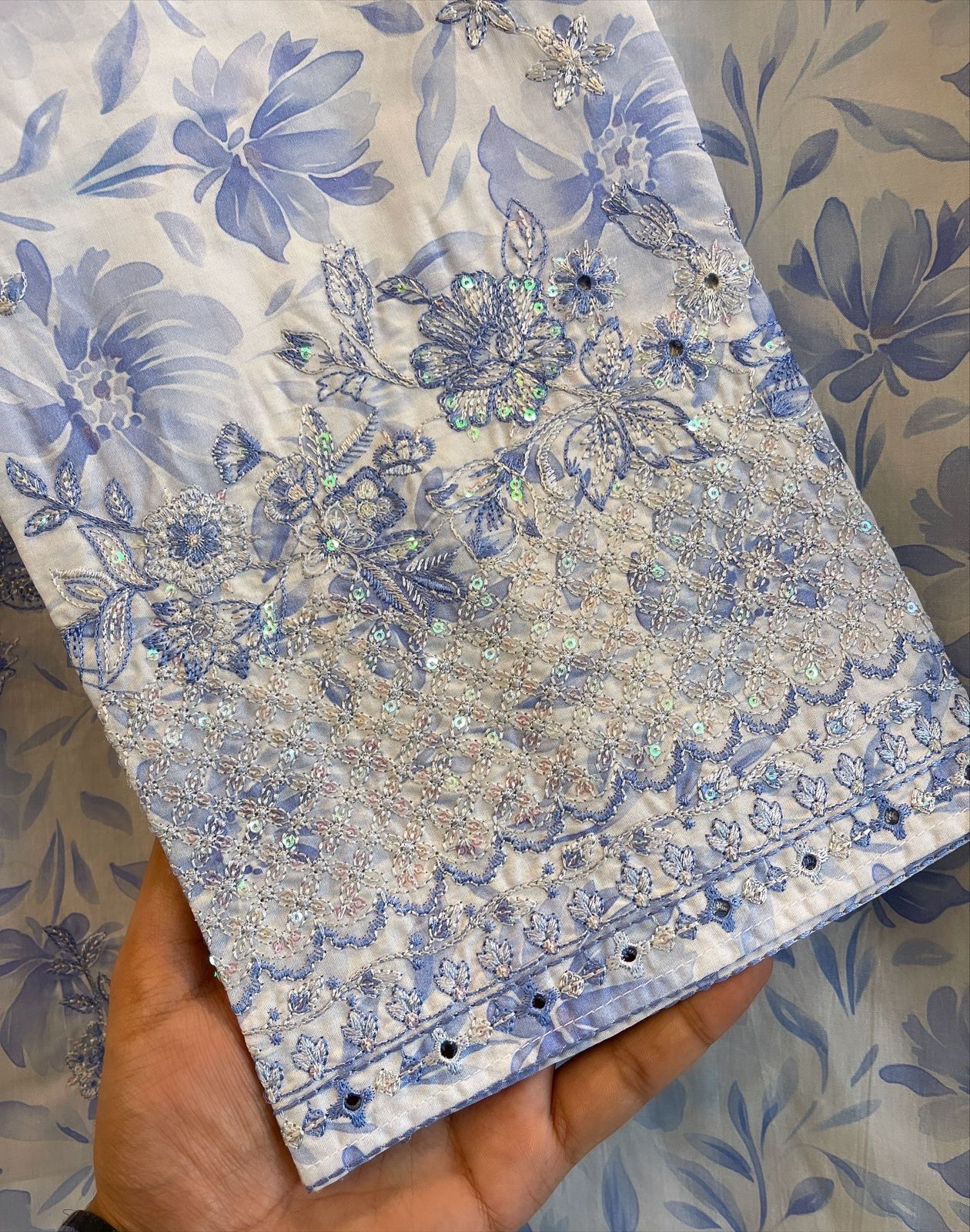 Luxury Embroidered 3pc Suit