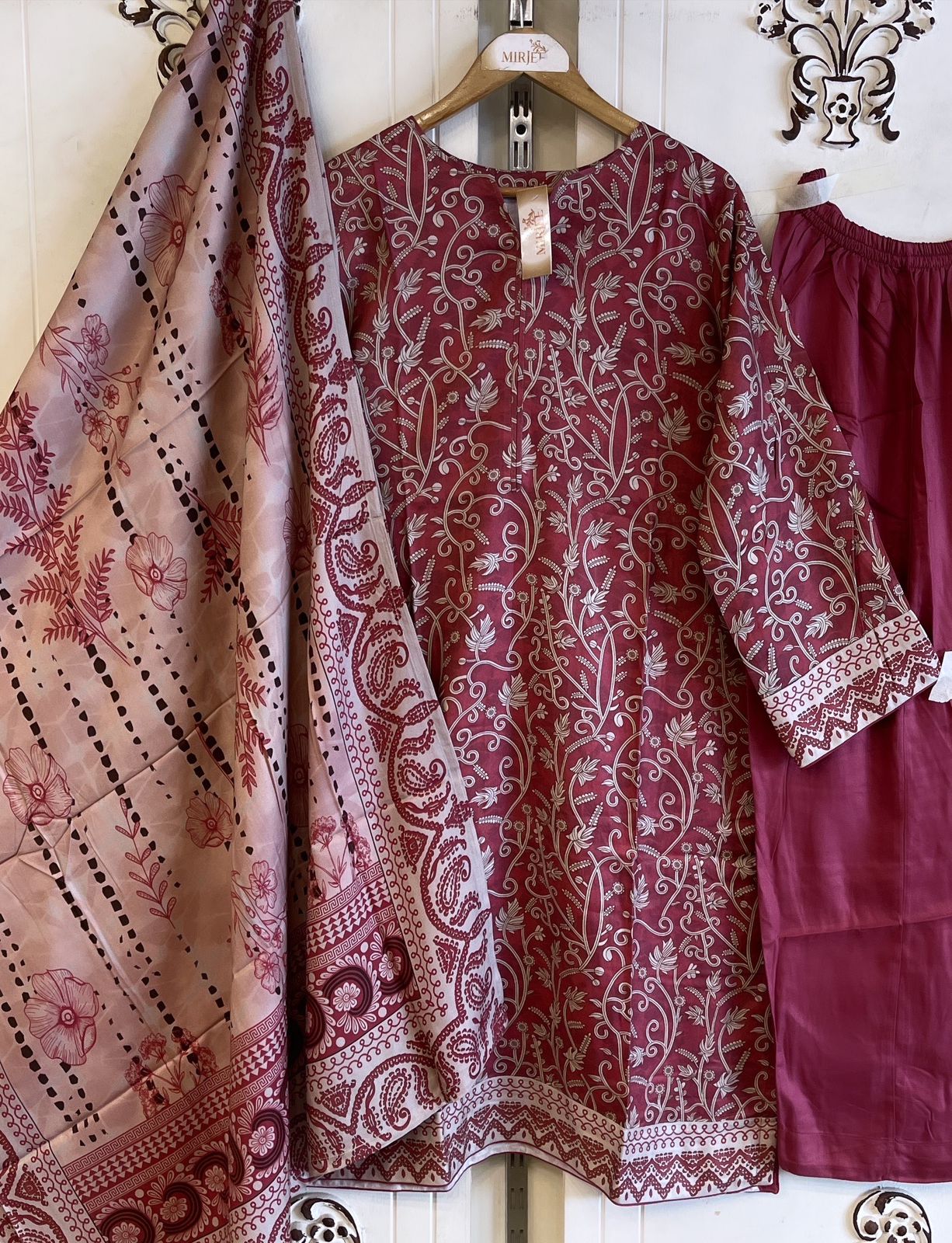 Printed Co-ords 3pc Suit