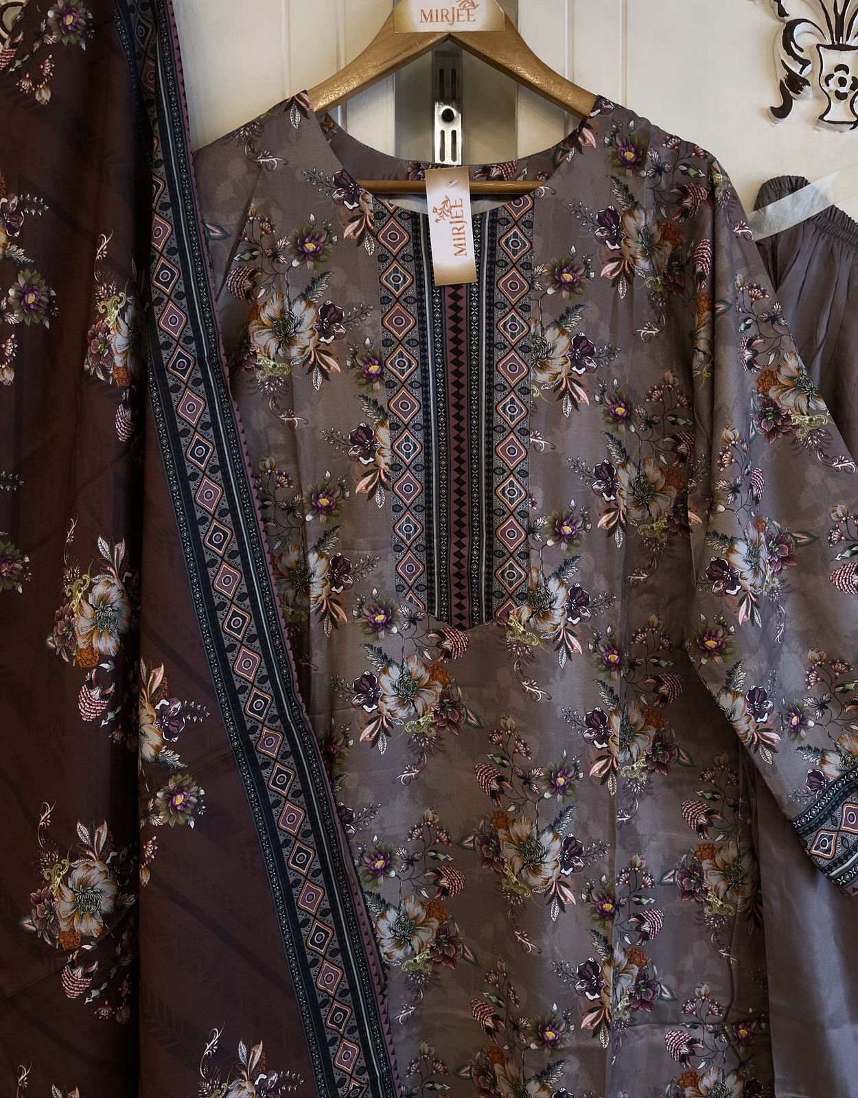 Printed Co-ords 3pc Suit