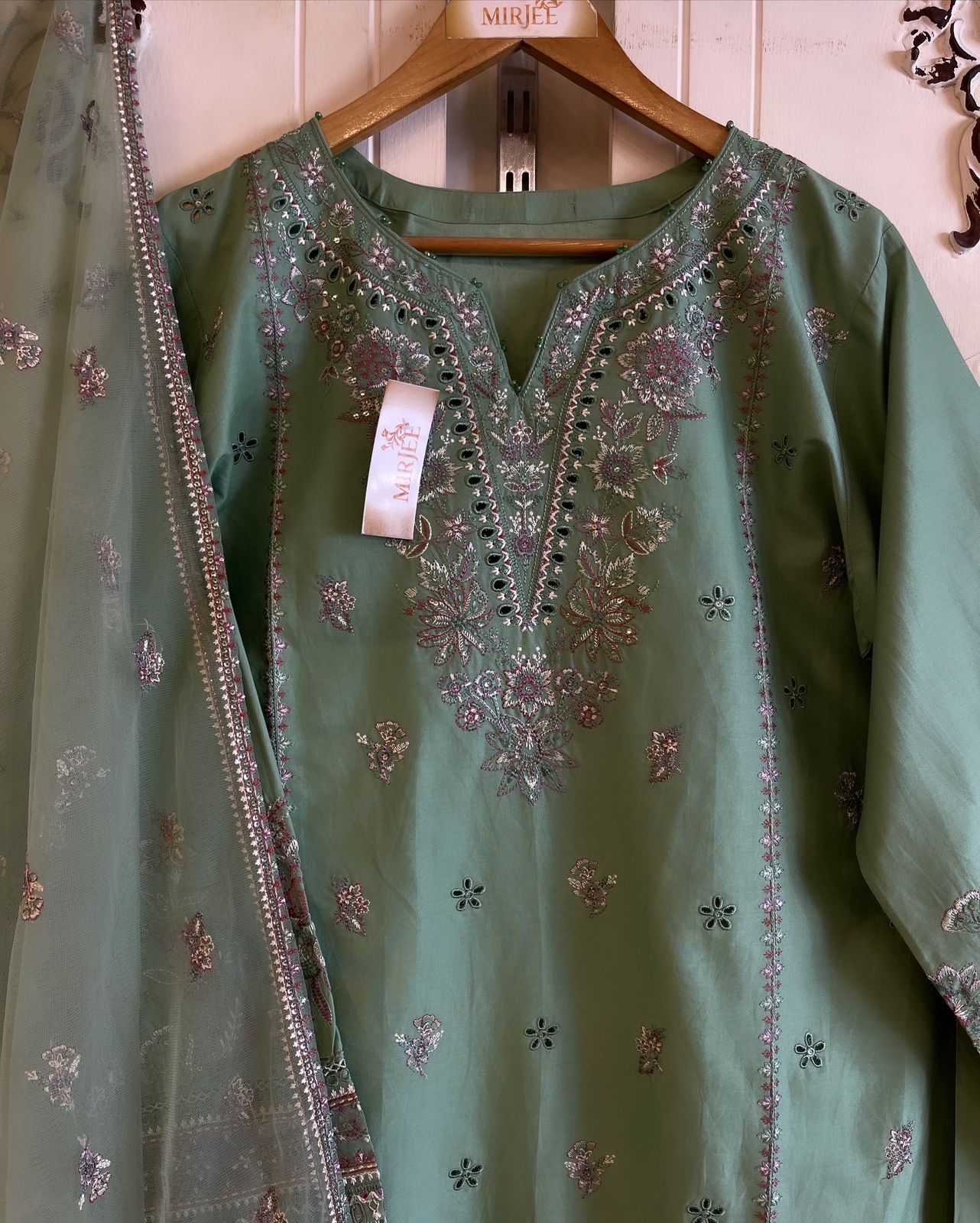 Luxury Pret Embroidered 3pc Suit