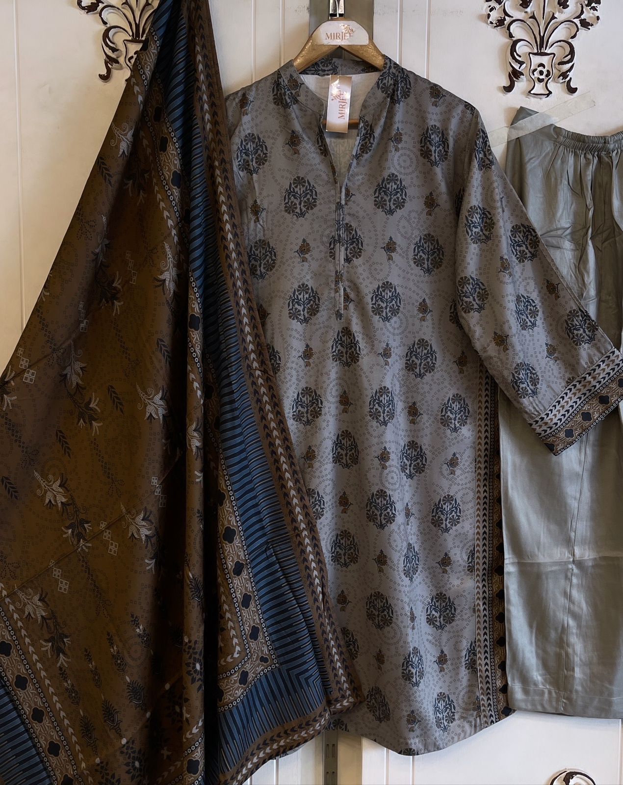 Printed Co-ords 3pc Suit