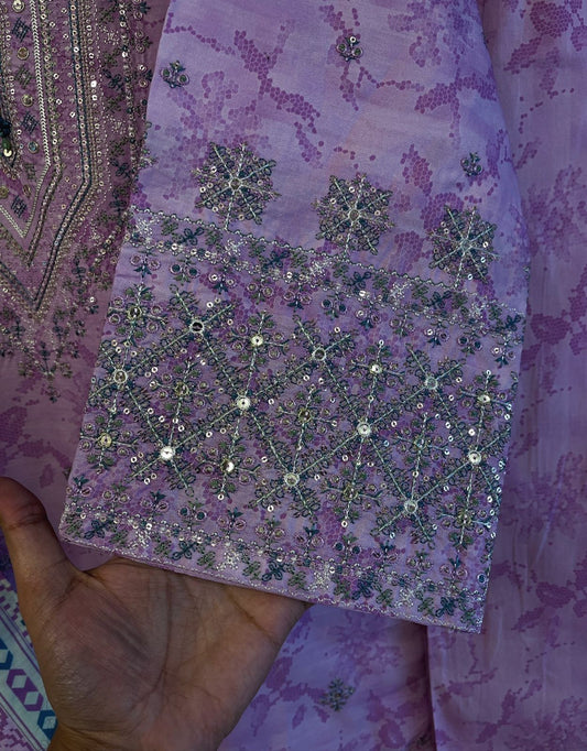 Luxury Embroidered 3pc Suit