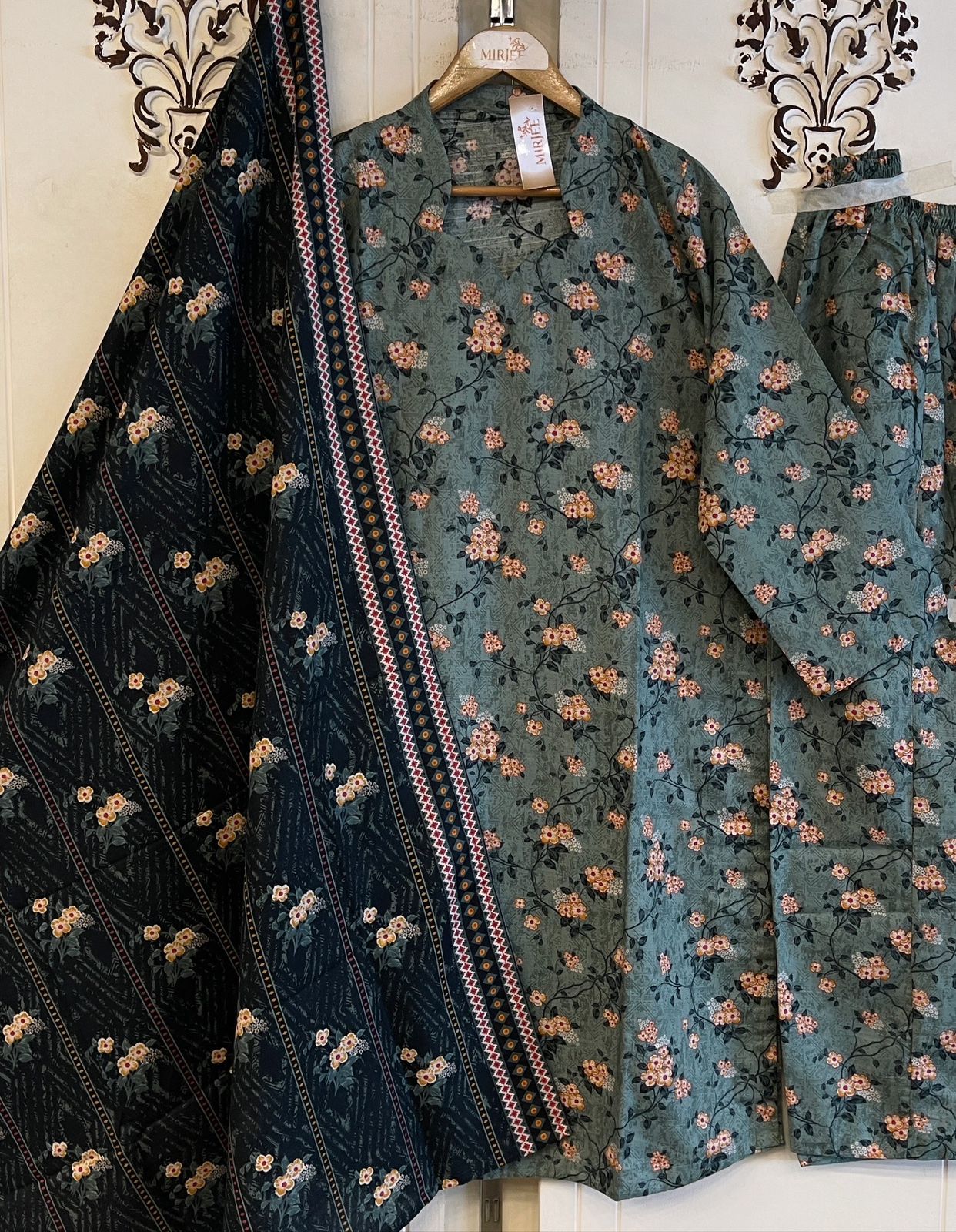 Printed Co-ords 3pc Suit