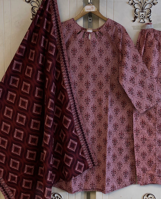 Printed Co-ords 3pc Suit