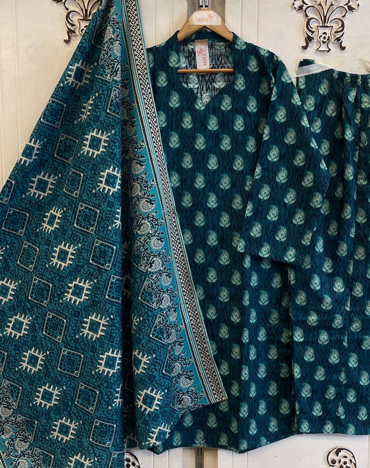 Printed Co-ords 3pc Suit