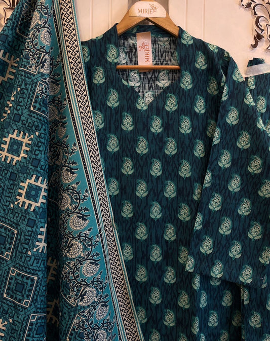 Printed Co-ords 3pc Suit