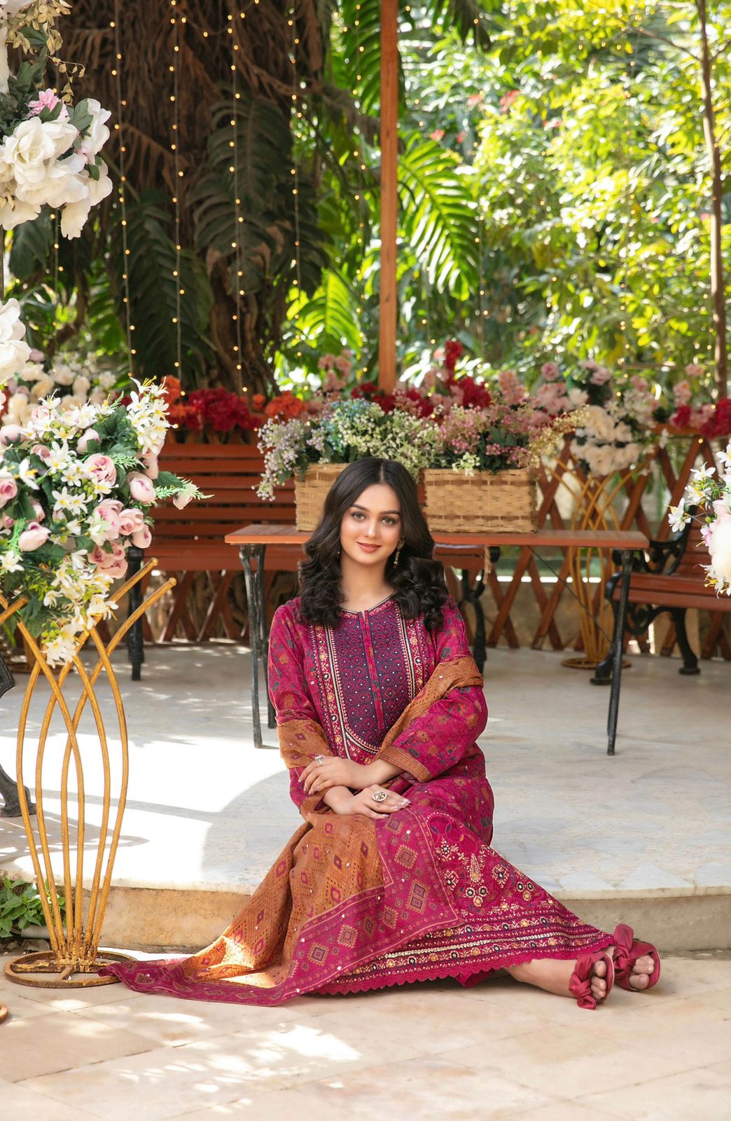 Luxury Embroidered Lawn Suit