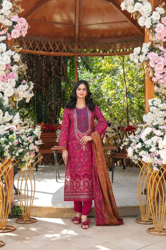 Luxury Embroidered Lawn Suit