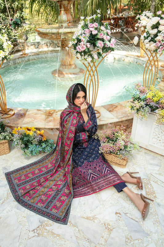 Luxury Embroidered Lawn Suit