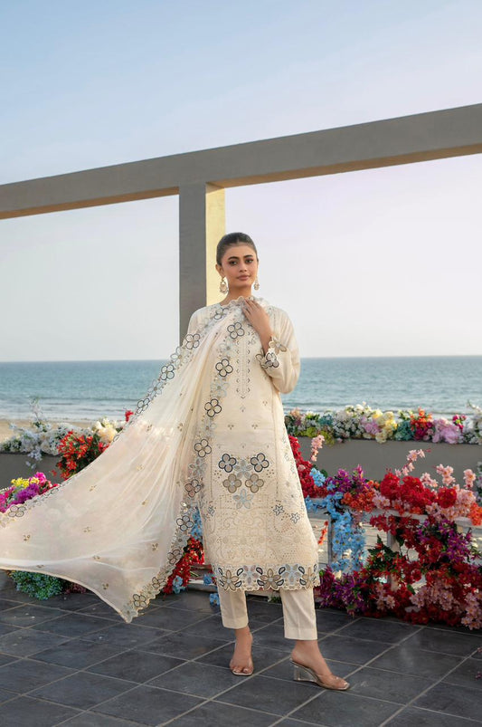 Luxury Embroidered Lawn Suit