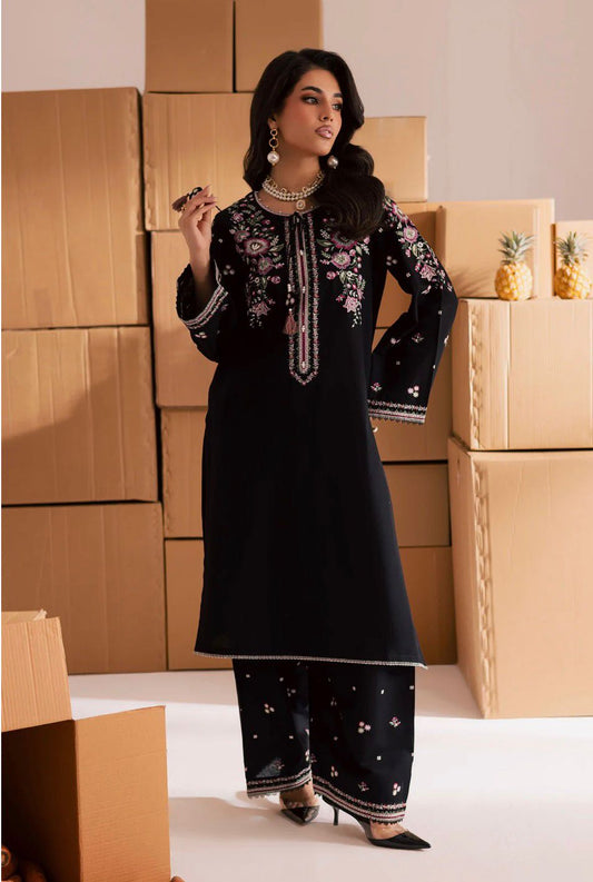 Embroidered Farshi Shalwar Style 2pc Suit