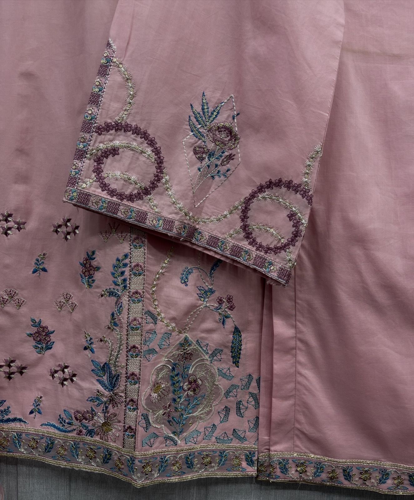 Luxury Embroidered 3Pc Suit