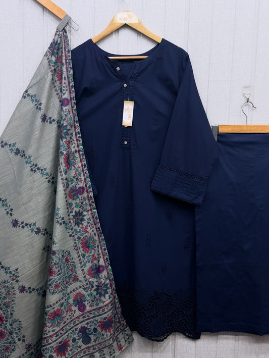 Chicken Kari Solid Co-ords 3Pc Suit