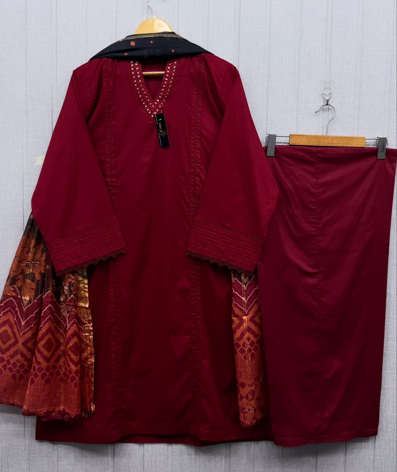 Luxury Solid Co-ords 3Pc Suit