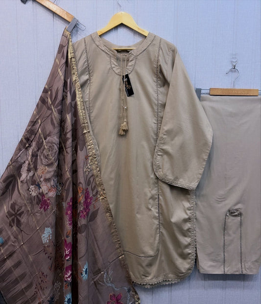 Solid Co-ords 3Pc Suit