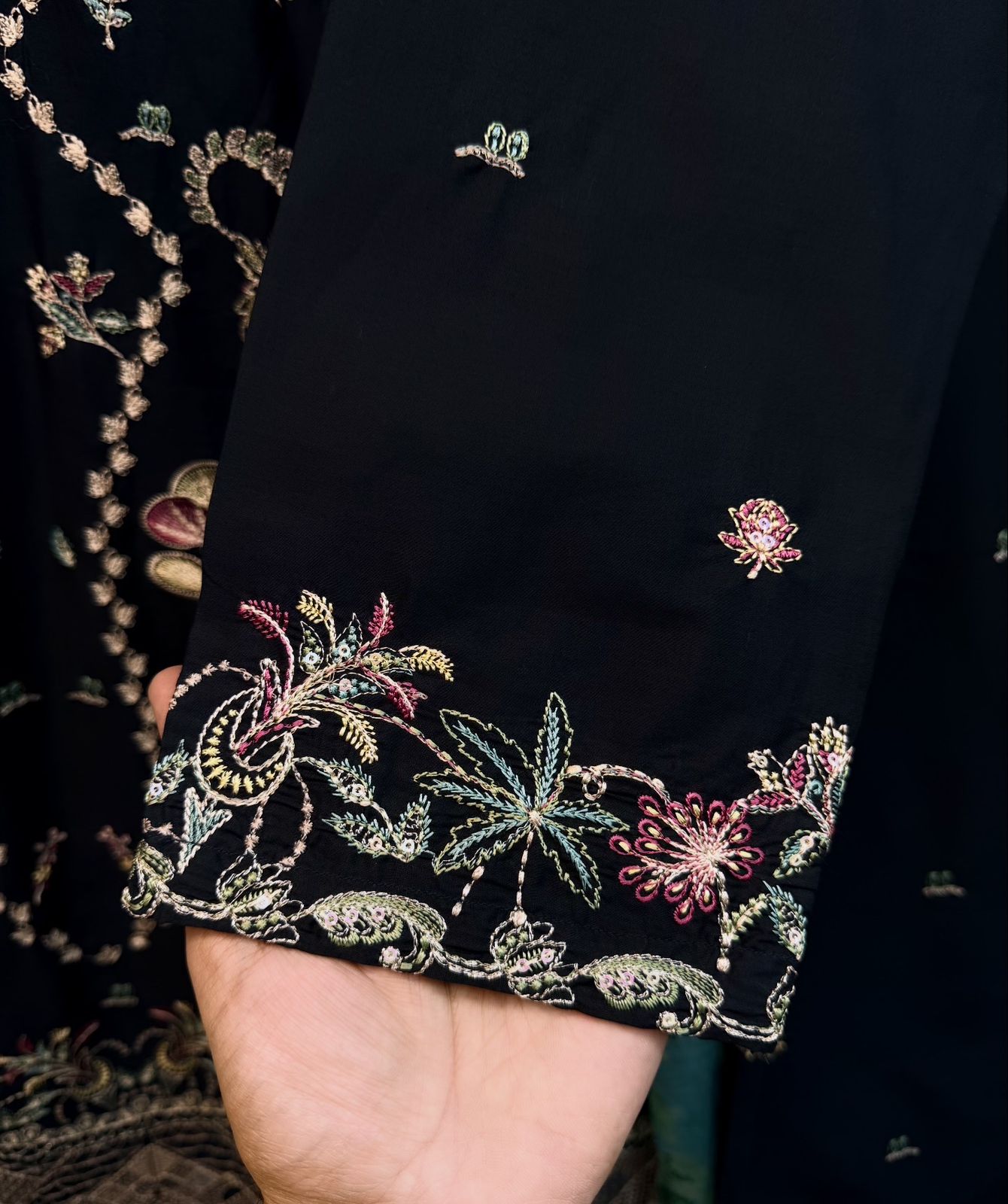 Luxury Embroidered 3Pc Suit