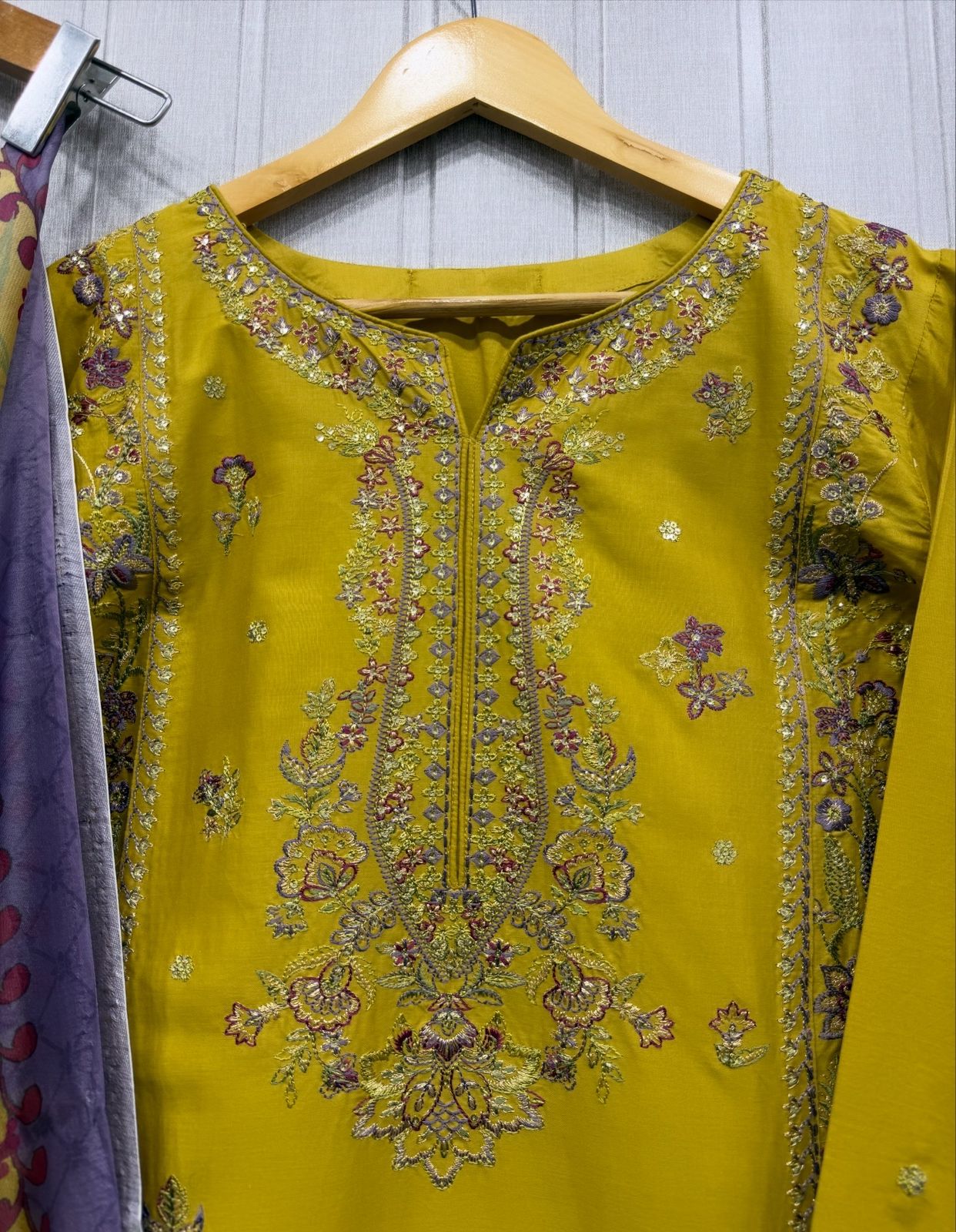 Luxury Embroidered 3Pc Suit