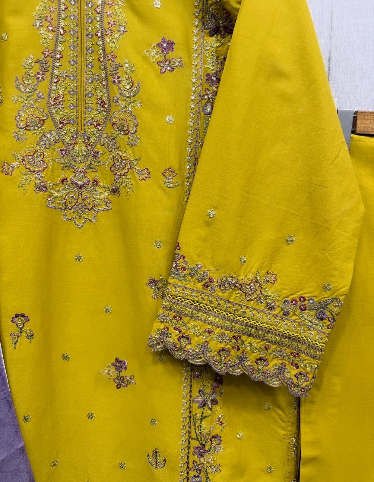 Luxury Embroidered 3Pc Suit