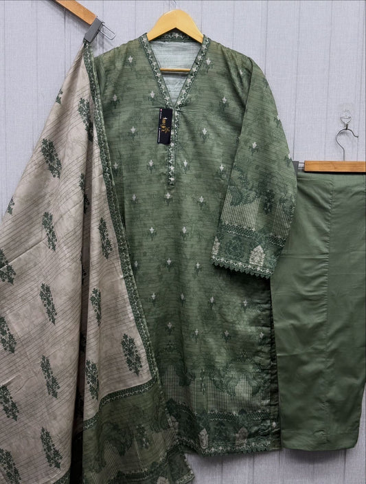 Printed Co-ords 3Pc Suit