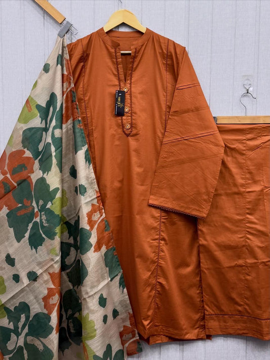 Luxury Solid Co-ords 3pc Suit